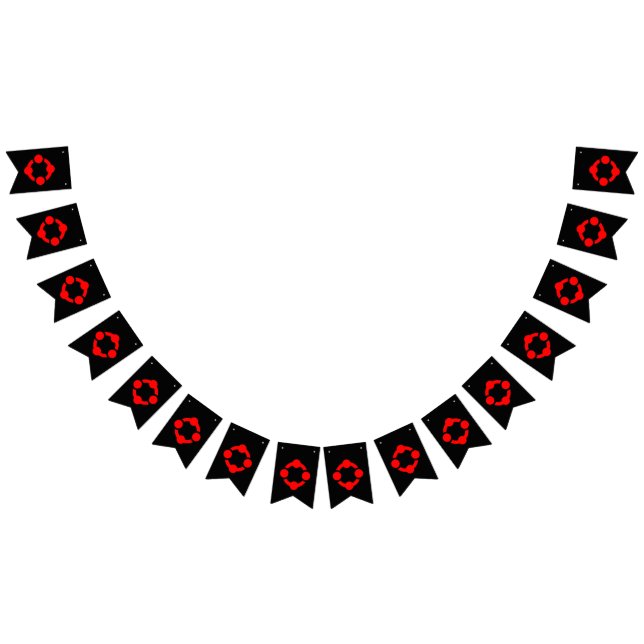 Nisch Pride Flagga (Svart) (Alla)