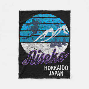 Niseko Hokkaido Island Japan skidort Snowboard Fleecefilt