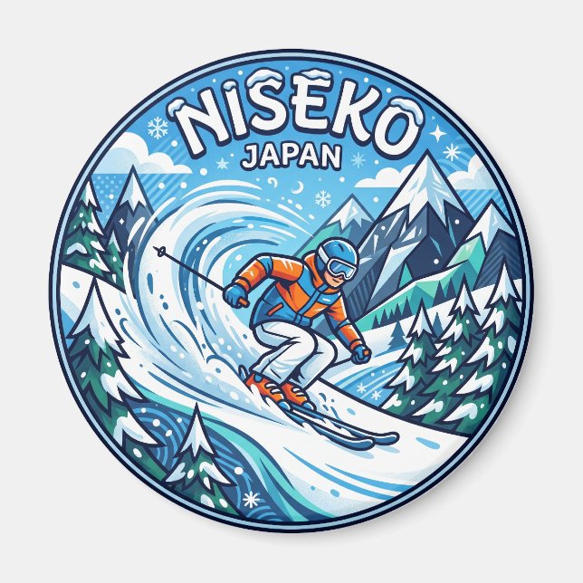 Niseko Japan Magnet (Framsidan)