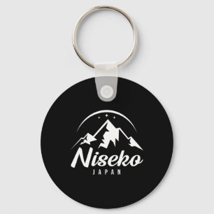 Niseko Japan Ski Resort Skiing Snowboarding Nyckelring