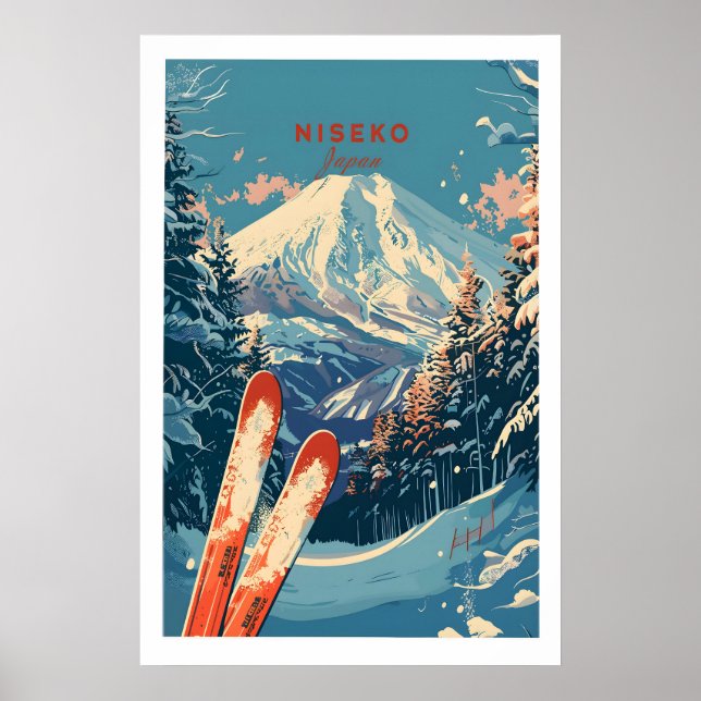 Niseko Print Japan 1 Poster (Framsidan)