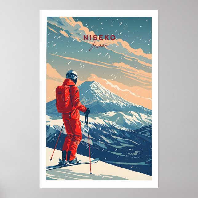 Niseko Resematerial Affisch - Japan 1 (Framsidan)