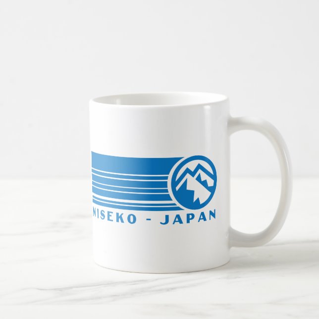 Niseko skidar Japan Kaffemugg (Höger)