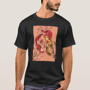 Nishikigoi Sakura Cherry Blommar Taisho Sanke Koi T Shirt