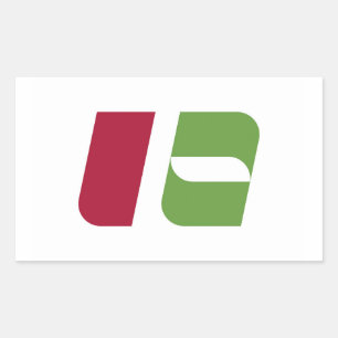 Nishinomiya city flagga Hyogo prefecture japan sym Rektangulärt Klistermärke