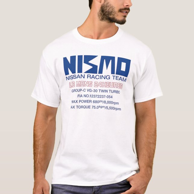 Nismo Nissan T Shirt (Framsida)