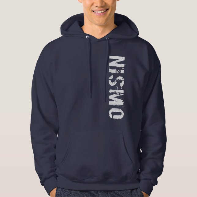 Nismo Vert logotypT-tröja Hoodie (Framsida)