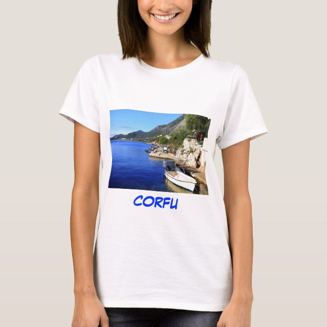 Nissaki Corfu T-shirt (Framsida)
