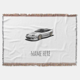 nissan 240sx handritad konst filt