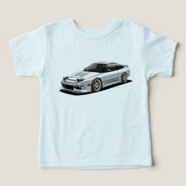 nissan 240sx handritad konst t shirt