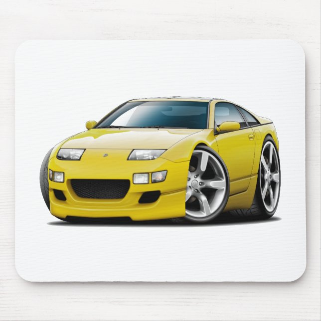 Nissan 300ZX gul bil Musmatta (Framsidan)
