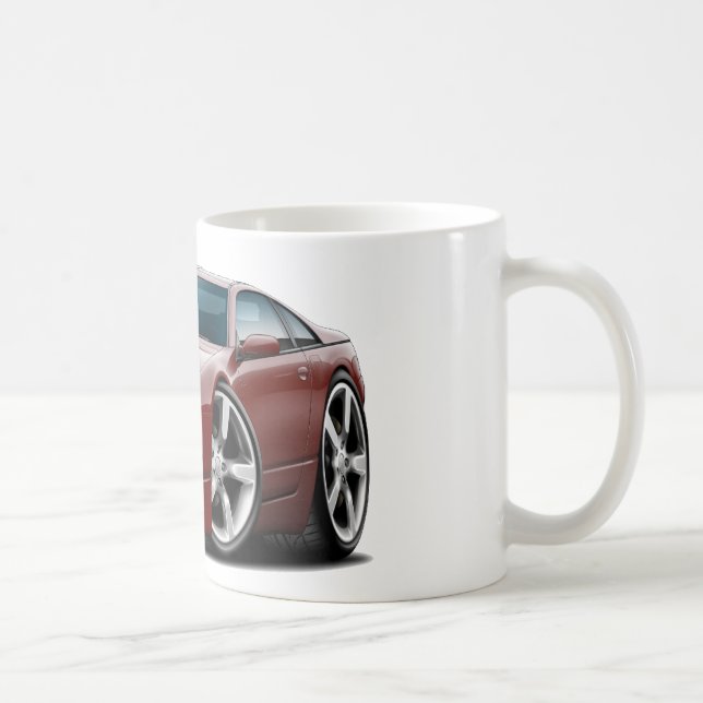 Nissan 300ZX rödbrun bil Kaffemugg (Höger)