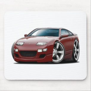 Nissan 300ZX rödbrun bil Musmatta