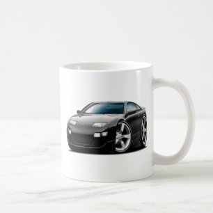 Nissan 300ZX svart bil Kaffemugg