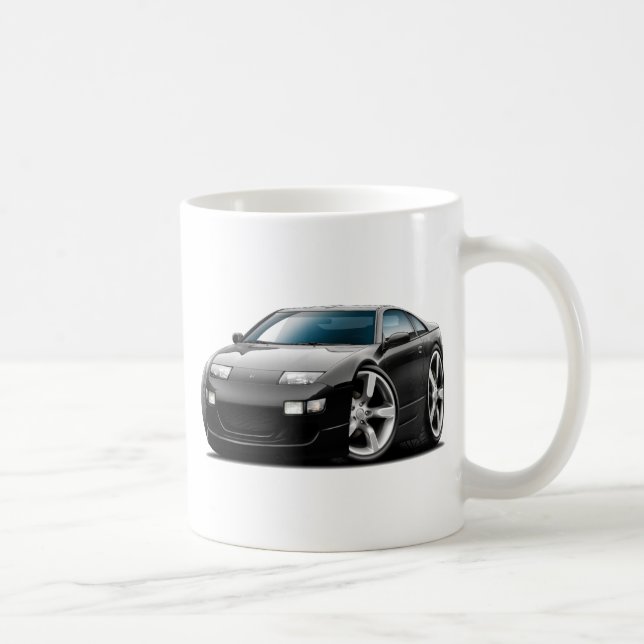 Nissan 300ZX svart bil Kaffemugg (Höger)
