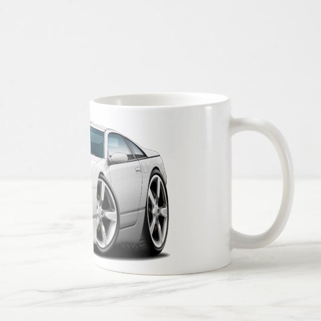 Nissan 300ZX vitbil Kaffemugg (Höger)