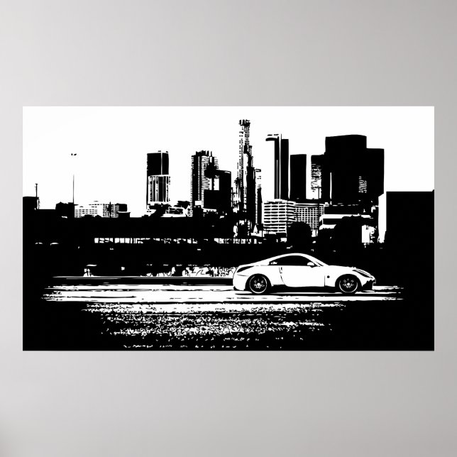 Nissan 350z Poster (Framsidan)