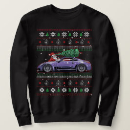 Nissan 350z z33 Mysigt jul Lång Ärmad Tröja