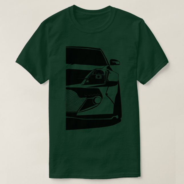 Nissan 350Z Z33 Rocket Bunny Front View T Shirt (Design framsida)
