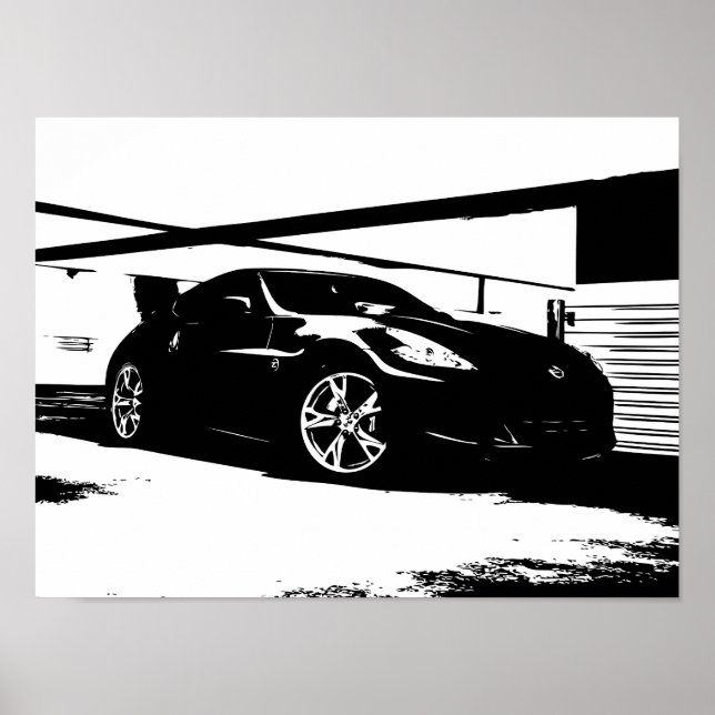 Nissan 370Z Poster (Framsidan)