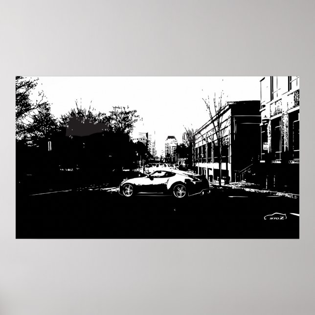 Nissan 370Z Poster (Framsidan)