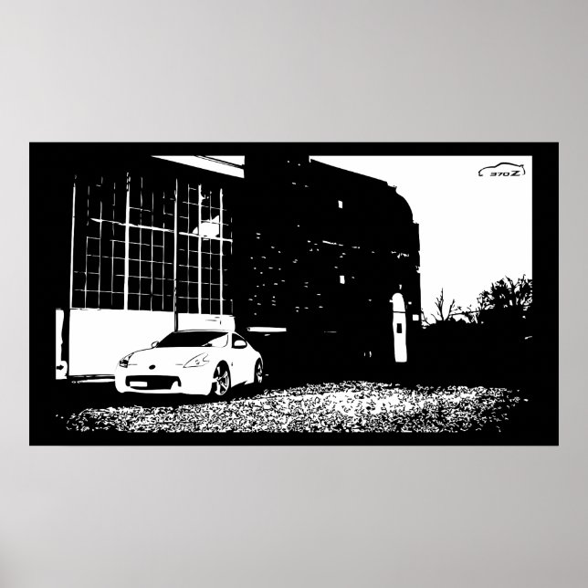 Nissan 370Z Poster (Framsidan)
