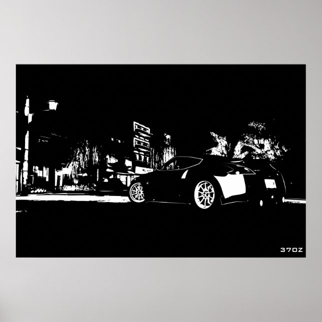 Nissan 370Z Poster (Framsidan)