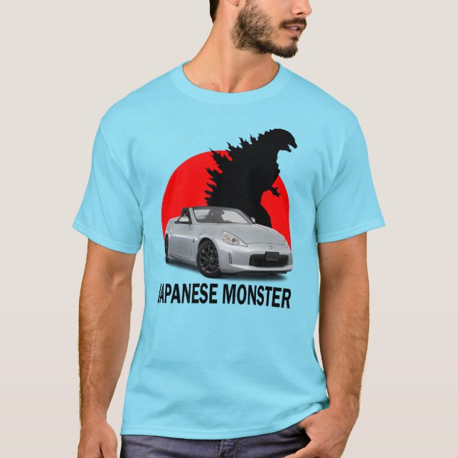 NISSAN 370Z roadster 2017 T Shirt (Framsida)