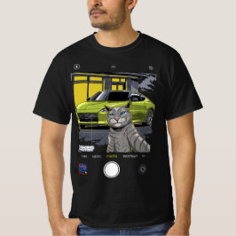 Nissan 400z Selfie Cat T Shirt
