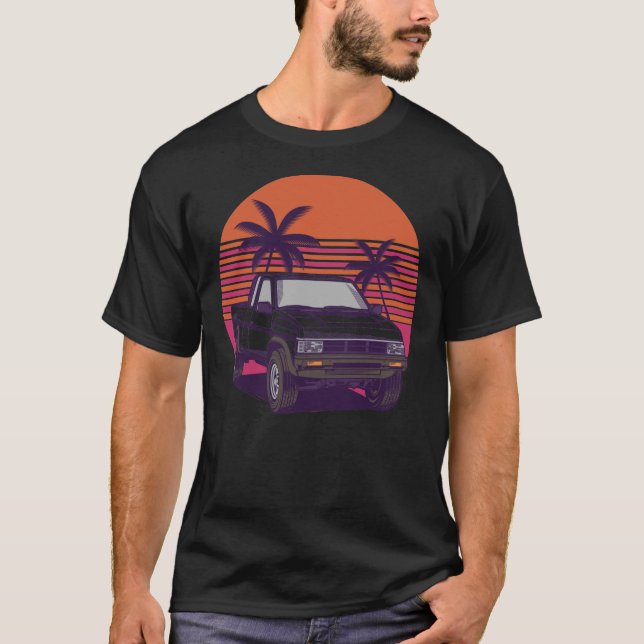 Nissan D21 Hardbody Classic T-Shirt (Framsida)