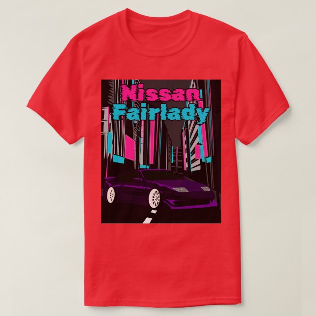 Nissan FairLady z32 300zx T Shirt (Design framsida)