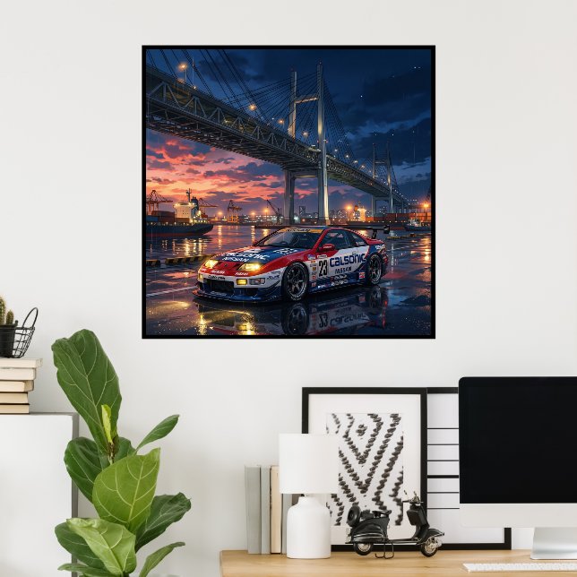 Nissan Fairlady Z Z32 JTCC Poster (Hemmakontoret)