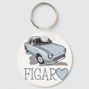 Nissan Figaro Blek Aqua Nyckelring