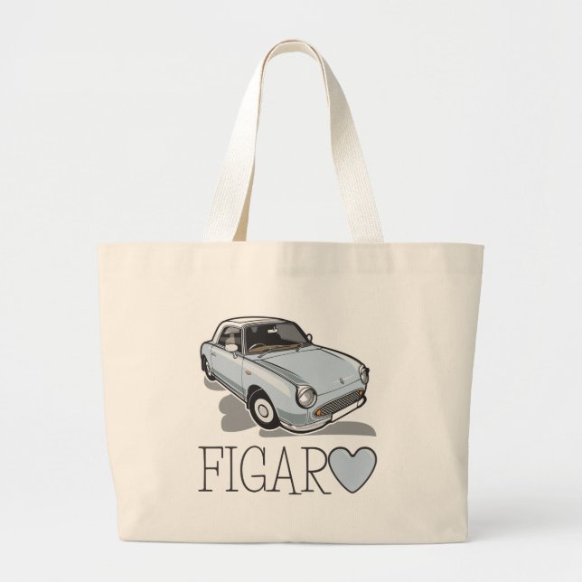 Nissan Figaro blekAqua Jumbo Tygkasse (Framsidan)