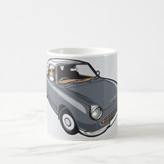 Nissan Figaro Lapiz grå färg Kaffemugg