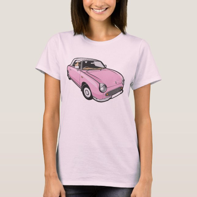 Nissan Figaro Rosa Tröja (Framsida)