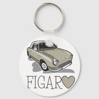 Nissan Figaro Topaz Mist Nyckelring