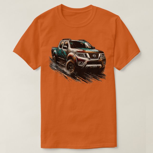 Nissan Frontier 3 T Shirt (Design framsida)