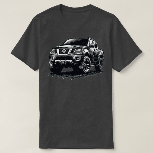 Nissan Frontier 8 T Shirt (Design framsida)