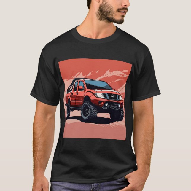Nissan Frontier Navara T-Shirt (Framsida)