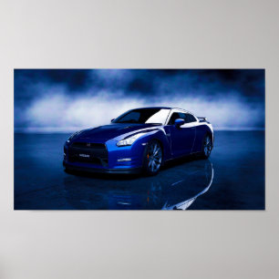 Nissan GT-R-kvalitet Poster