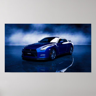 Nissan GT-R-kvalitet Poster