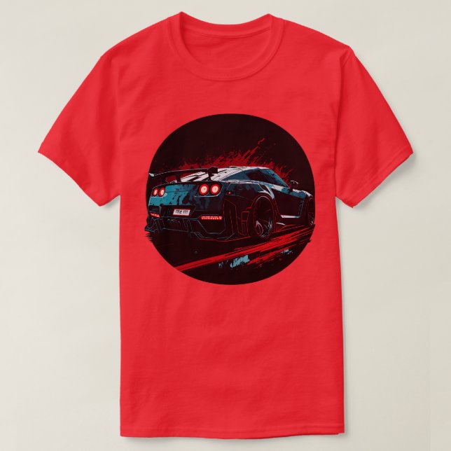 Nissan gtr 3 t shirt (Design framsida)