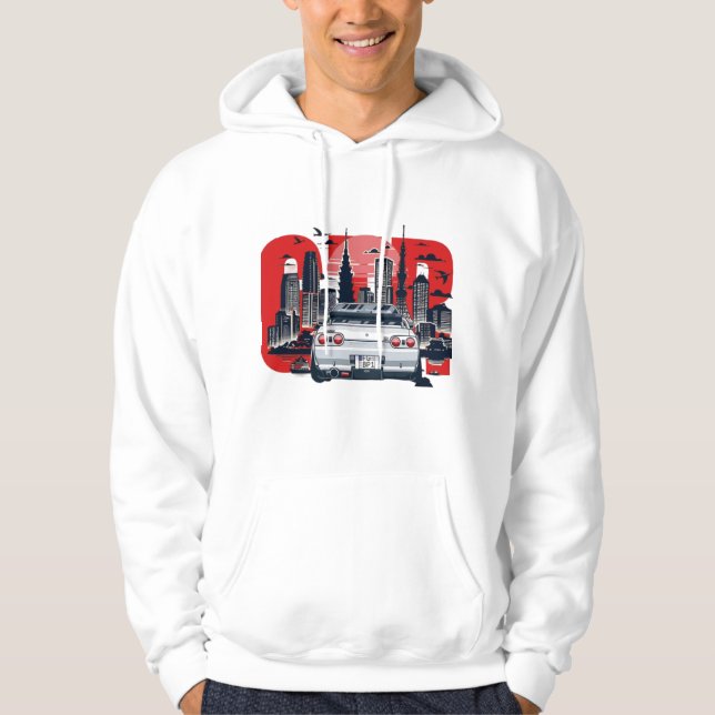 nissan gtr hoodie (Framsida)