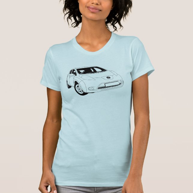 Nissan lövT-tröja Tee Shirt (Framsida)