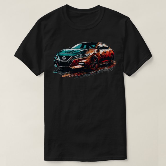 Nissan Maxima 2 T Shirt (Design framsida)
