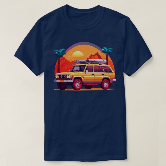 Nissan Patrol Toppen Safari T Shirt (Design framsida)