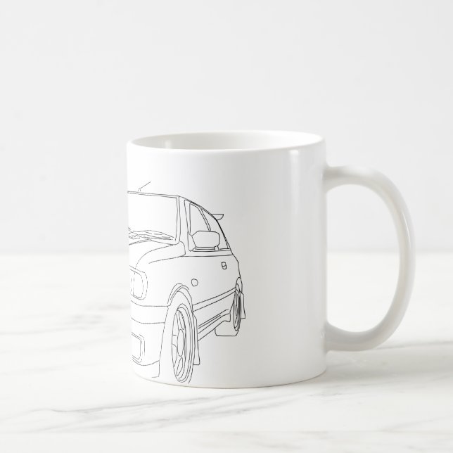 Nissan Pulsar GTiR Kaffemugg (Höger)