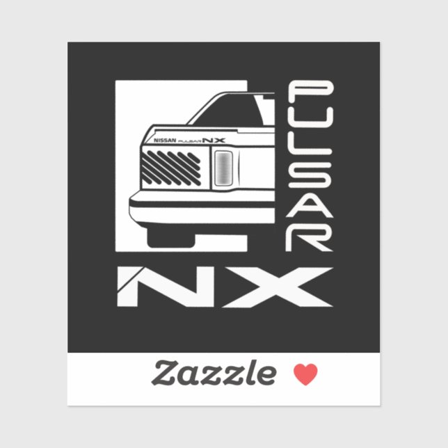 Nissan Pulsar NX Sticker Klistermärken (Ark)
