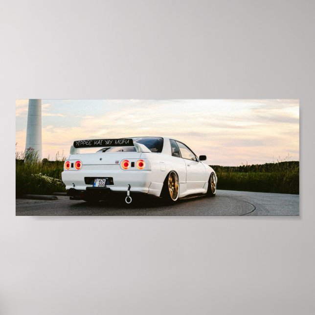 Nissan r32 poster (Framsidan)